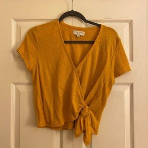 Madewell wrap top